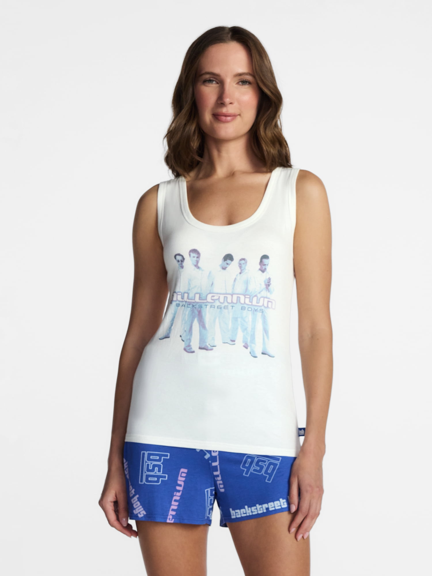 Backstreet Boys Women's Tank Top and Shorts Pajama Set, 2-Piece, Sizes XS-3XL