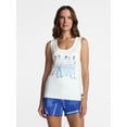 thumbnail image 1 of Backstreet Boys Women's Tank Top and Shorts Pajama Set, 2-Piece, Sizes XS-3XL, 1 of 5