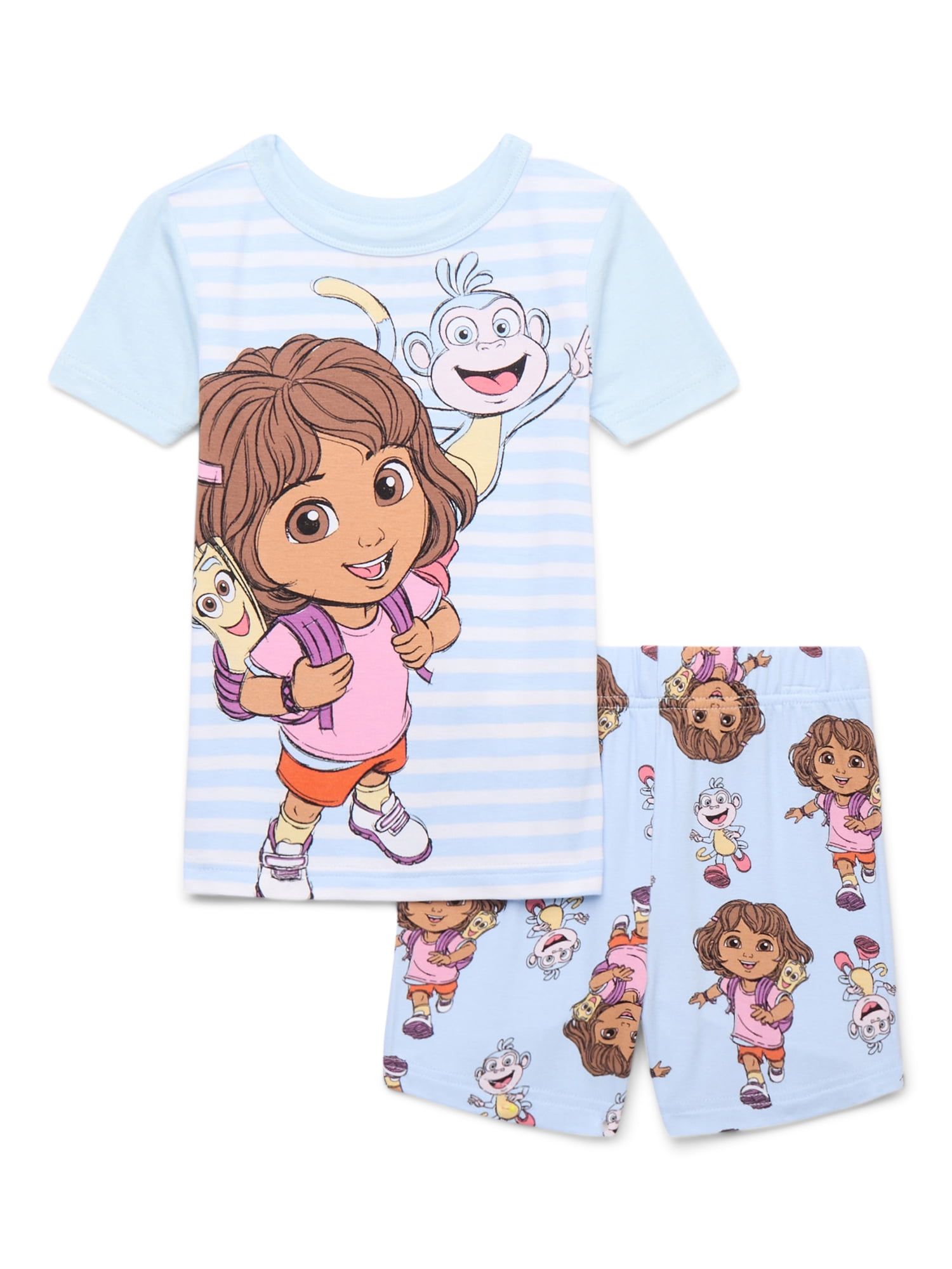 Character Toddler Viscose Unisex 2 Piece Pajama Set Sizes 12M 5T