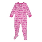 HELLO KITTY Barbie Toddler One-Piece Footed Blanket Sleeper, Sizes 12M-5T
