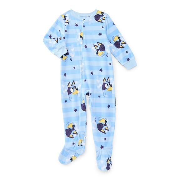 Bluey Toddler Unisex One Piece Sleeper Pajamas, Sizes 12M-5T