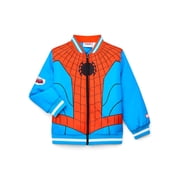 Spider-Man Boy's Graphic Bomber Jacket, Sizes 4-12