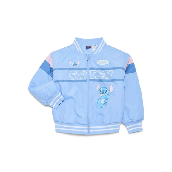 Lilo & Stitch Girls Bomber Jacket, Sizes XS-L