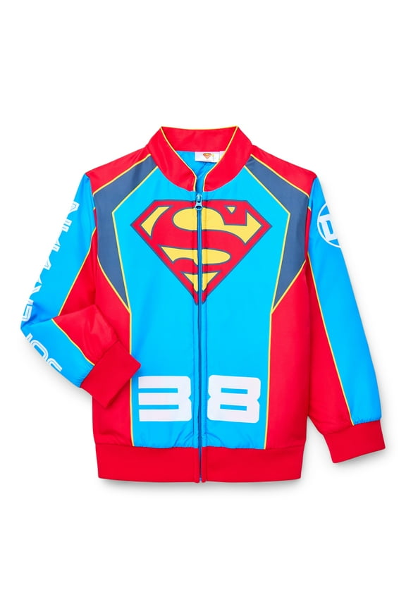 Boys Graphic Bomber Jacket, Sizes 4-12