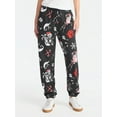 thumbnail image 1 of Disney The Nightmare Before Christmas Women's Graphic Print Joggers, Sizes XXS-XXL, 1 of 5
