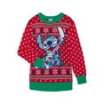 thumbnail image 1 of Disney Stitch Little Boys and Big Boys Holiday Sweater, Sizes 4-18, 1 of 1