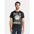 thumbnail image 1 of Nightmare Before Christmas Men's and Big Men's Christmas Graphic Tee, Sizes XS-3XL, 1 of 5