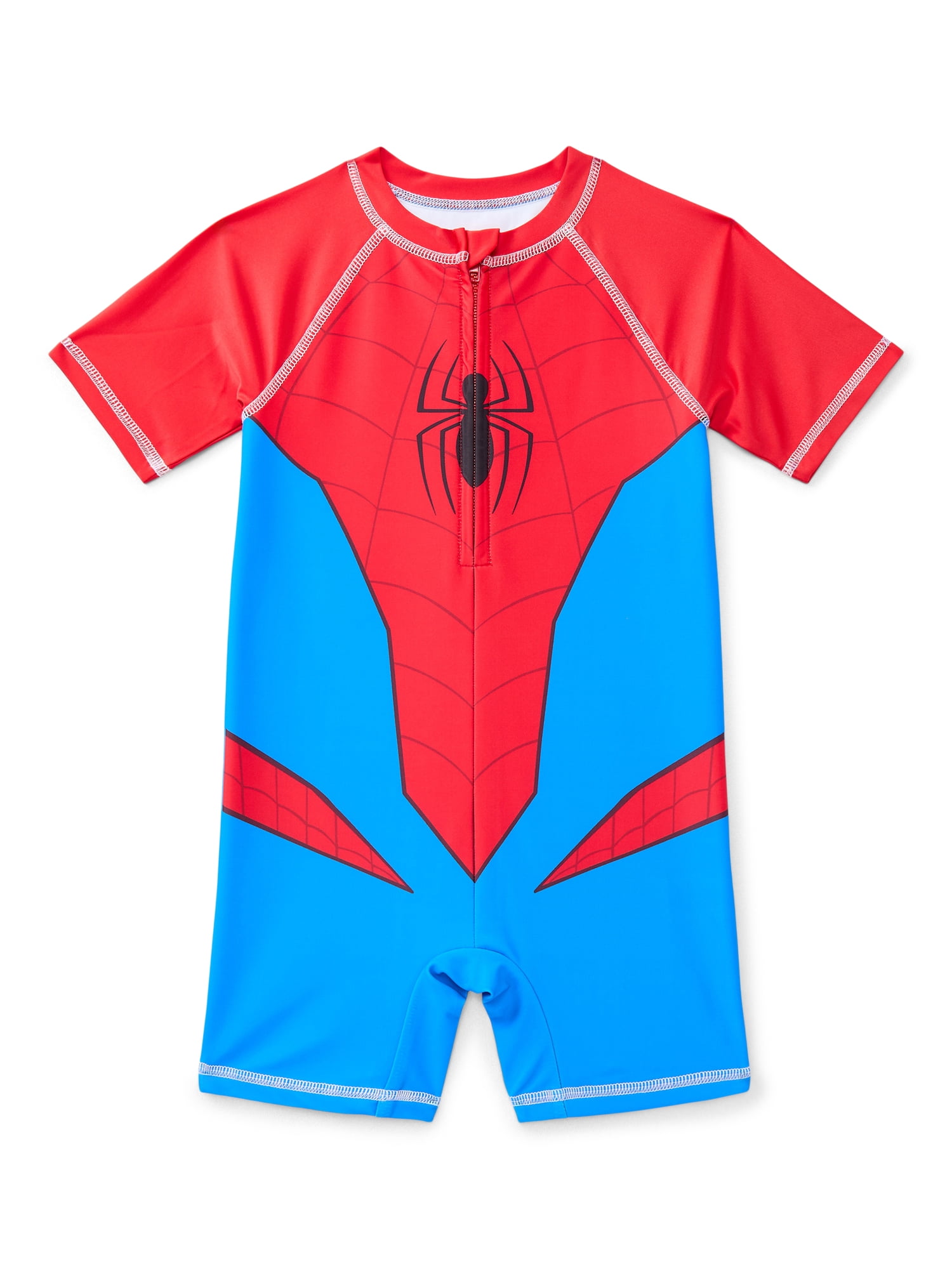 Character Toddler Boy Cosplay One-Piece Zip Swimsuit, Sizes 2T-5T