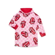The Rolling Stones Girls Hooded Cozy Sleeper, Sizes S-XL
