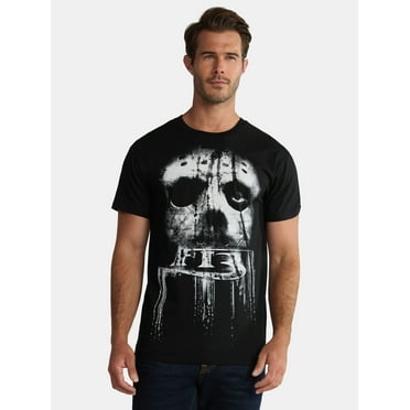 Friday the 13th Men's and Big Men's Graphic Tee with Short Sleeves, Sizes XS-3XL