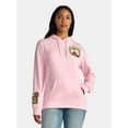 thumbnail image 1 of Strawberry Shortcake Women's Front Back Embroidered Graphic Hoodie, Sizes XXS-XXL, 1 of 5