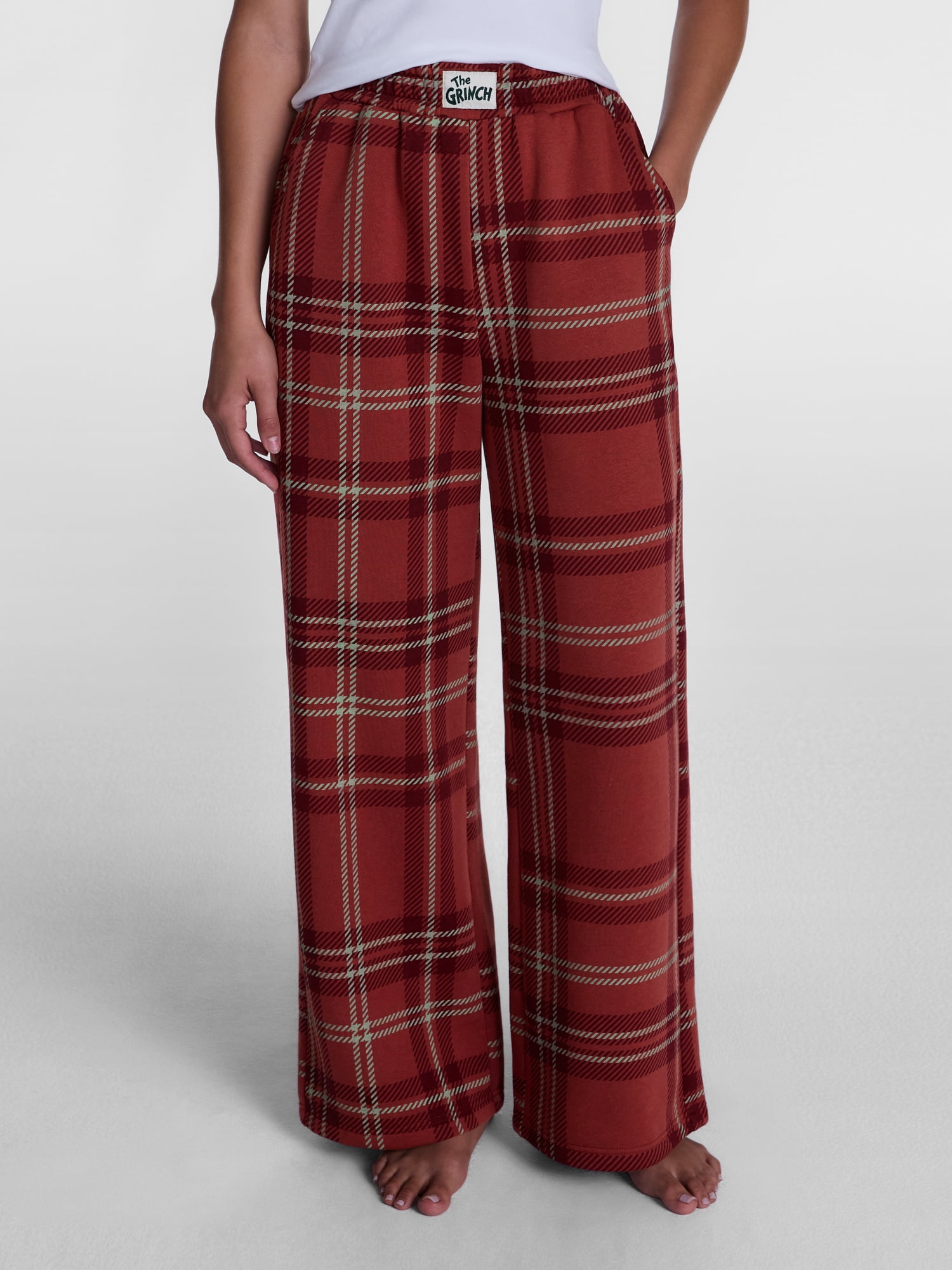 The Grinch Women's Plaid Sleep Pants, Sizes XS-3XL