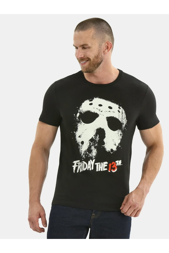 Men's and Big Men's Halloween Graphic Tee, Sizes XS-3XL