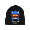 thumbnail image 1 of Sonic the Hedgehog Graphic Beanie Hat and Gloves Set, 2-Piece, 1 of 3