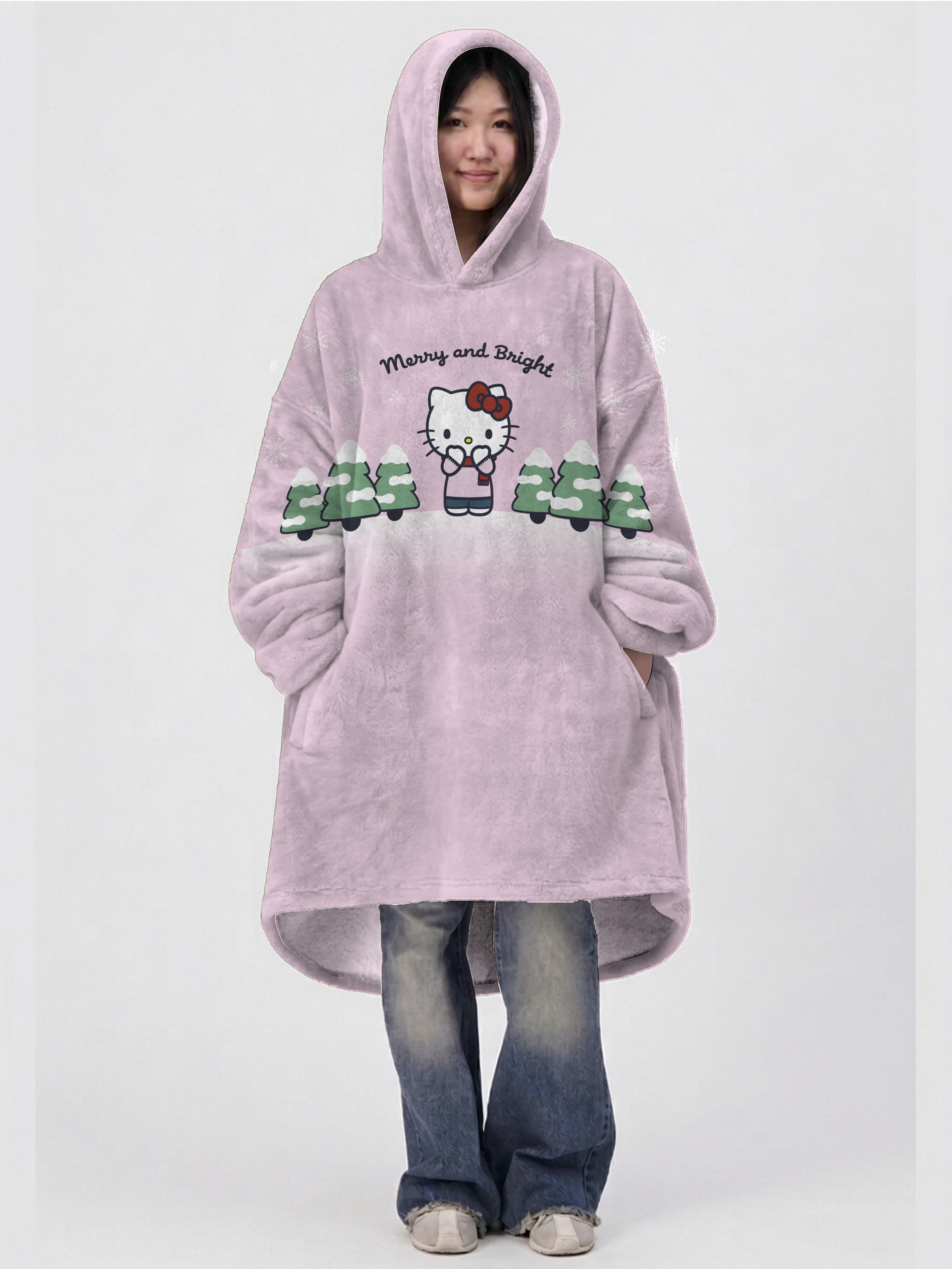Women's Sleep Lounger Hello Kitty, Sizes XS-3XL