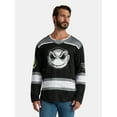 thumbnail image 1 of Disney's The Nightmare Before Christmas Men's & Big Men's Jack Skellington Hockey Jersey, Sizes XS-3XL, 1 of 5