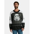 thumbnail image 1 of Star Wars Men's & Big Men's Stormtrooper Hockey Jersey, Sizes XS-3XL, 1 of 5
