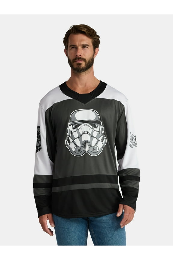 Men's & Big Men's Stormtrooper Hockey Jersey, Sizes XS-3XL