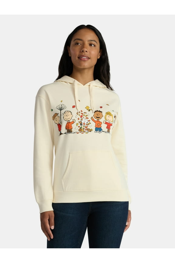 Women's Fall Graphic Hoodie with Long Sleeves, Sizes XXS-XXL