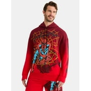 Spider-Man Men's and Big Men's Graphic Print Fleece Hoodie, Sizes S-3XL