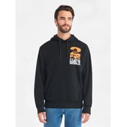 2Pac Men's and Big Men's Front Back Graphic Hoodie with Long Sleeves, Sizes XS-3XL