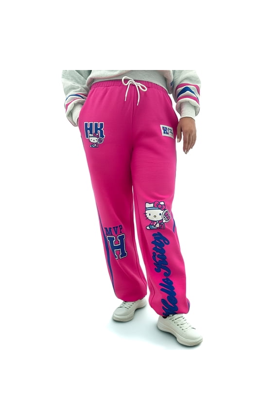 Sanrio Women's Hello Kitty Fleece Jogger, Sizes XXS-XXL
