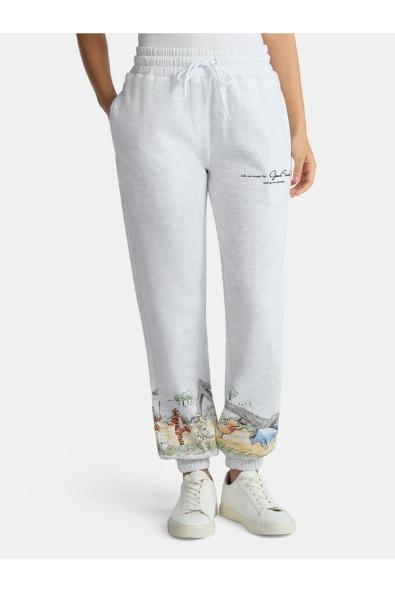 Women's Graphic Joggers, Size XXS-2XL