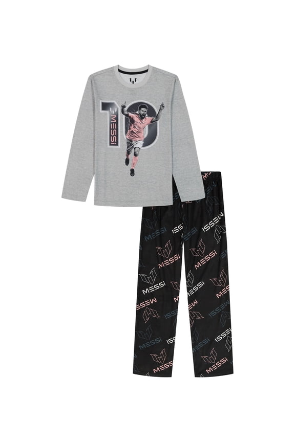 Boys Long Sleeve Top and Pants Pajama Set, 2-Piece, Sizes 4-12