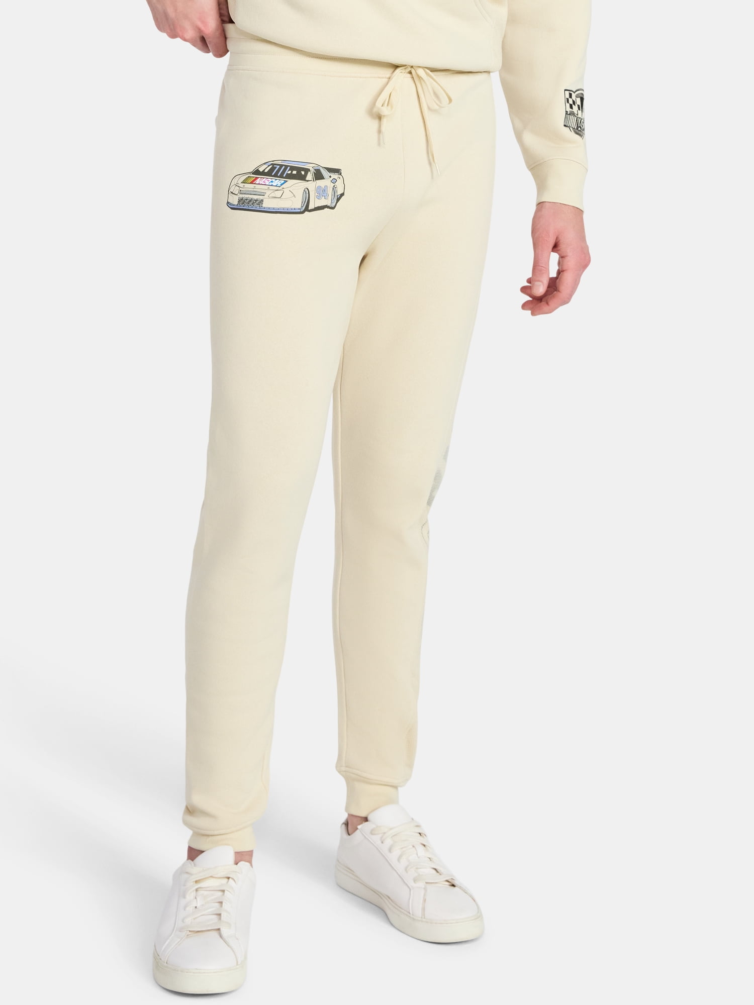 Nascar Men's & Big Men's Knit Jogger Pants, Sizes XS-3XL