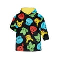 thumbnail image 1 of Pokémon Boys Oversized Hooded Sleeper, Sizes S-XL, 1 of 3