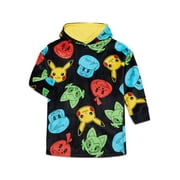 Pokémon Boys Oversized Hooded Sleeper, Sizes S-XL