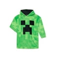 thumbnail image 1 of Minecraft Creeper Boys Oversized Hooded Sleeper, Sizes S-XL, 1 of 3