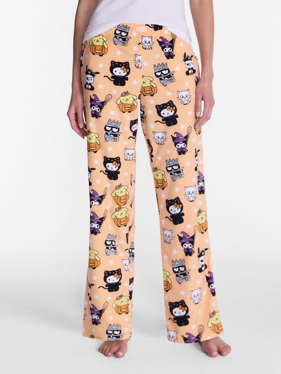 Women's Halloween Velour Sleep Pants, Sizes XS-3X