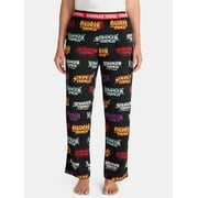 NETFLIX Stranger Things Women's and Women's Plus Velour Sleep Pants, Sizes XS-3X