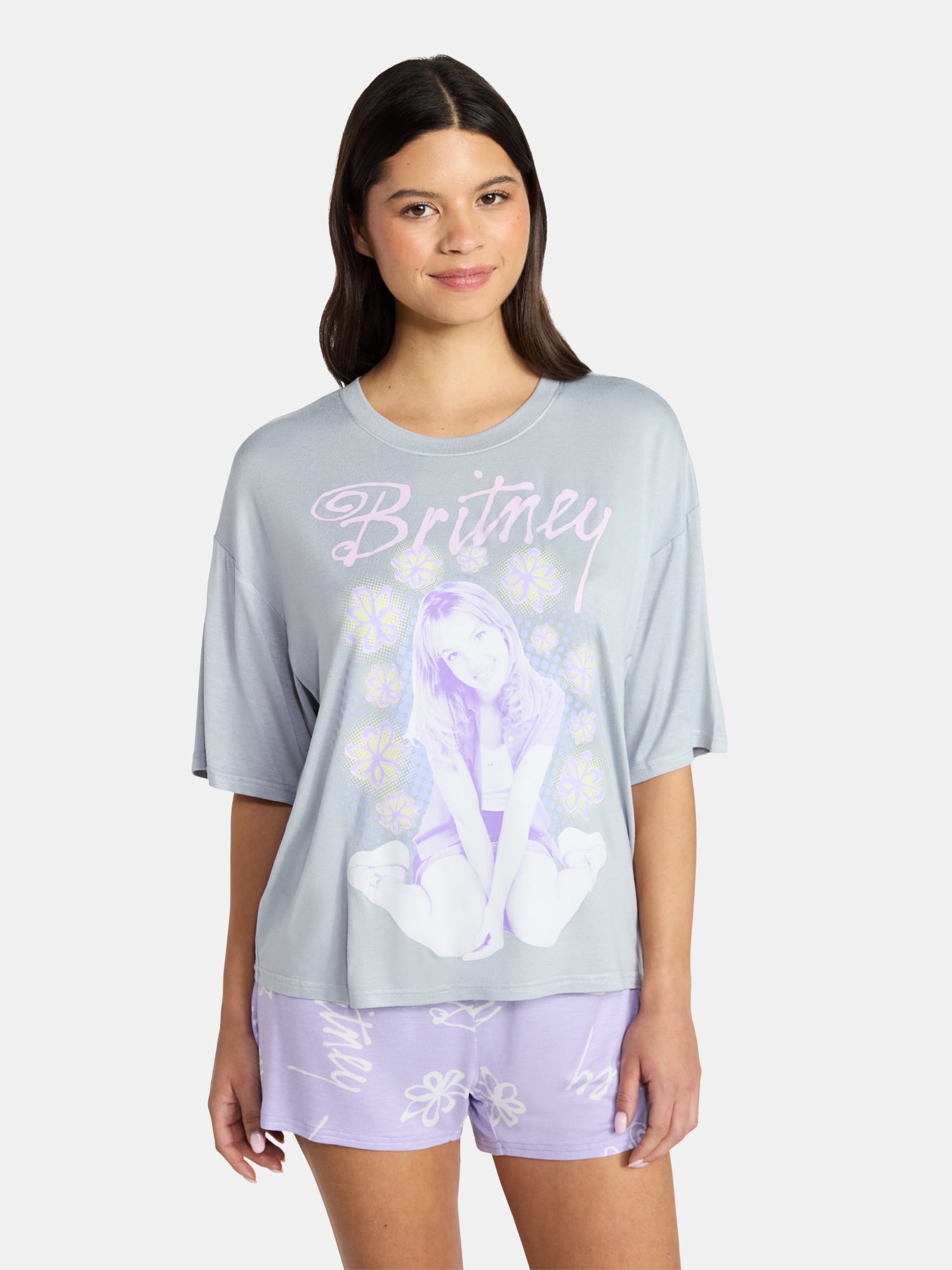 Britney Spears Women's Pajama Set, 2-Piece, Sizes XS-3X - Walmart