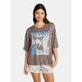thumbnail image 1 of Tupac Women's Pajama Set, 2-Piece, Sizes XS-3X, 1 of 5