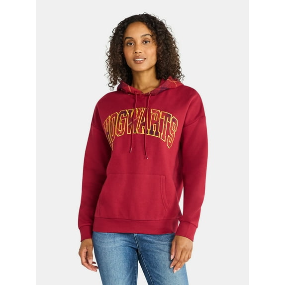 Harry Potter Women's Plaid Hoodie, Sizes XXS-XXL