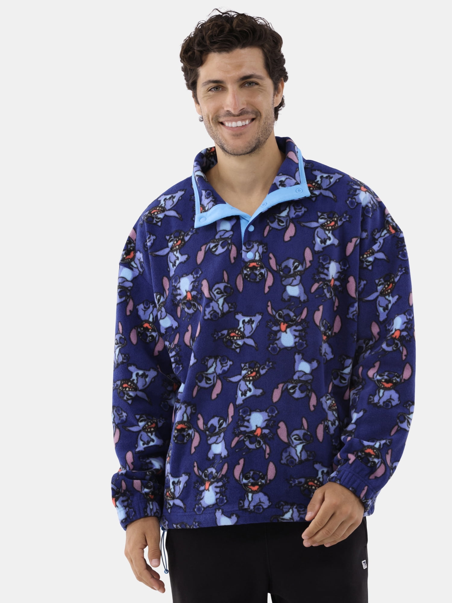 Stitch Men's & Big Men's Polar Fleece Sweatshirt, Sizes XS-3XL
