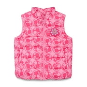Barbie Girls Puffer Vest, Sizes 4-12
