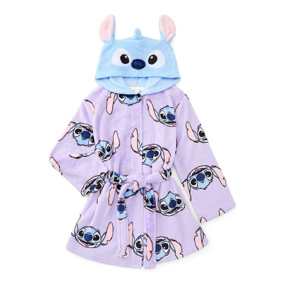 Lilo & Stitch Girls Robe, Sizes 4-12