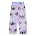 thumbnail image 1 of Disney Stitch Little and Big Girls Plush Pajama Pants, Sizes 4-16, 1 of 3