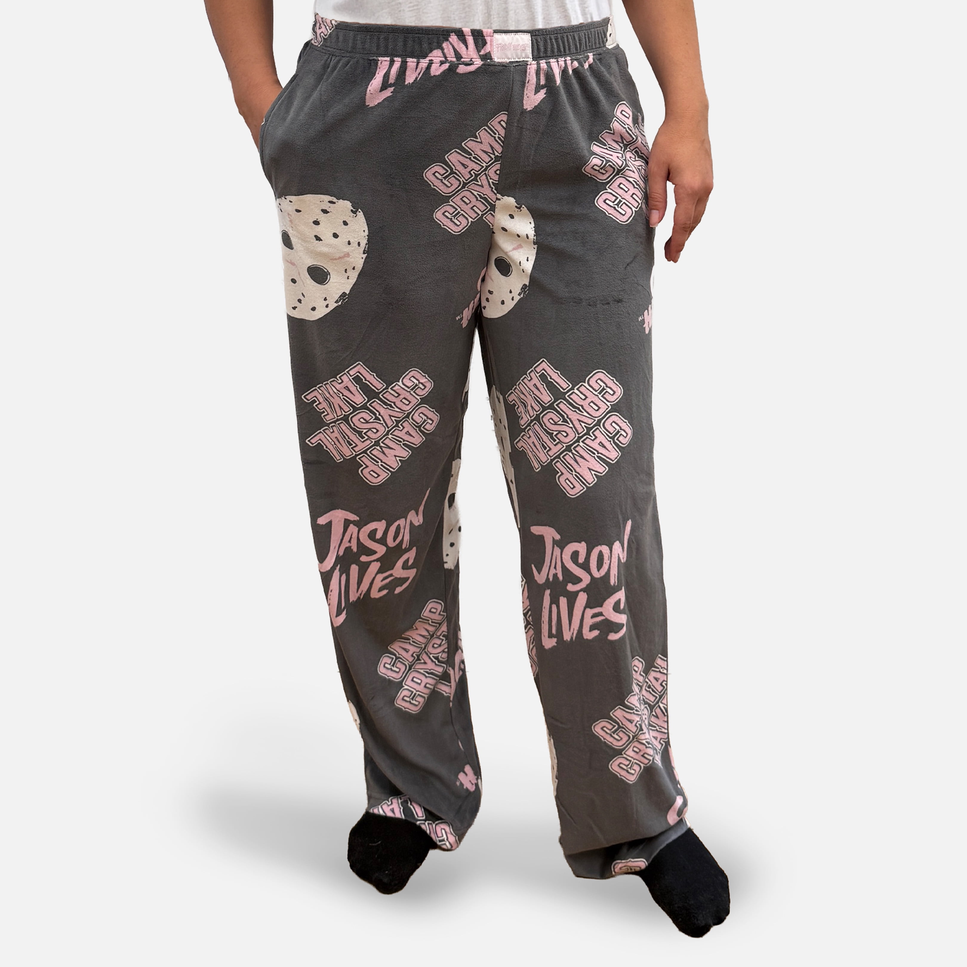 Friday the 13th Women’s Fleece Lounge Pants, Sizes XS-3XL