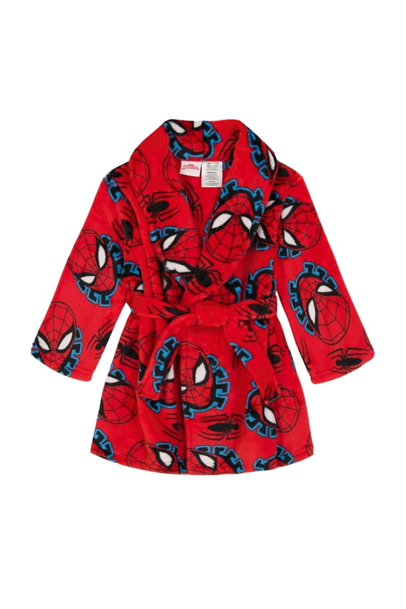 Marvel Spider-Man Toddler Boys Pajama Robe, Sizes 2T-5T