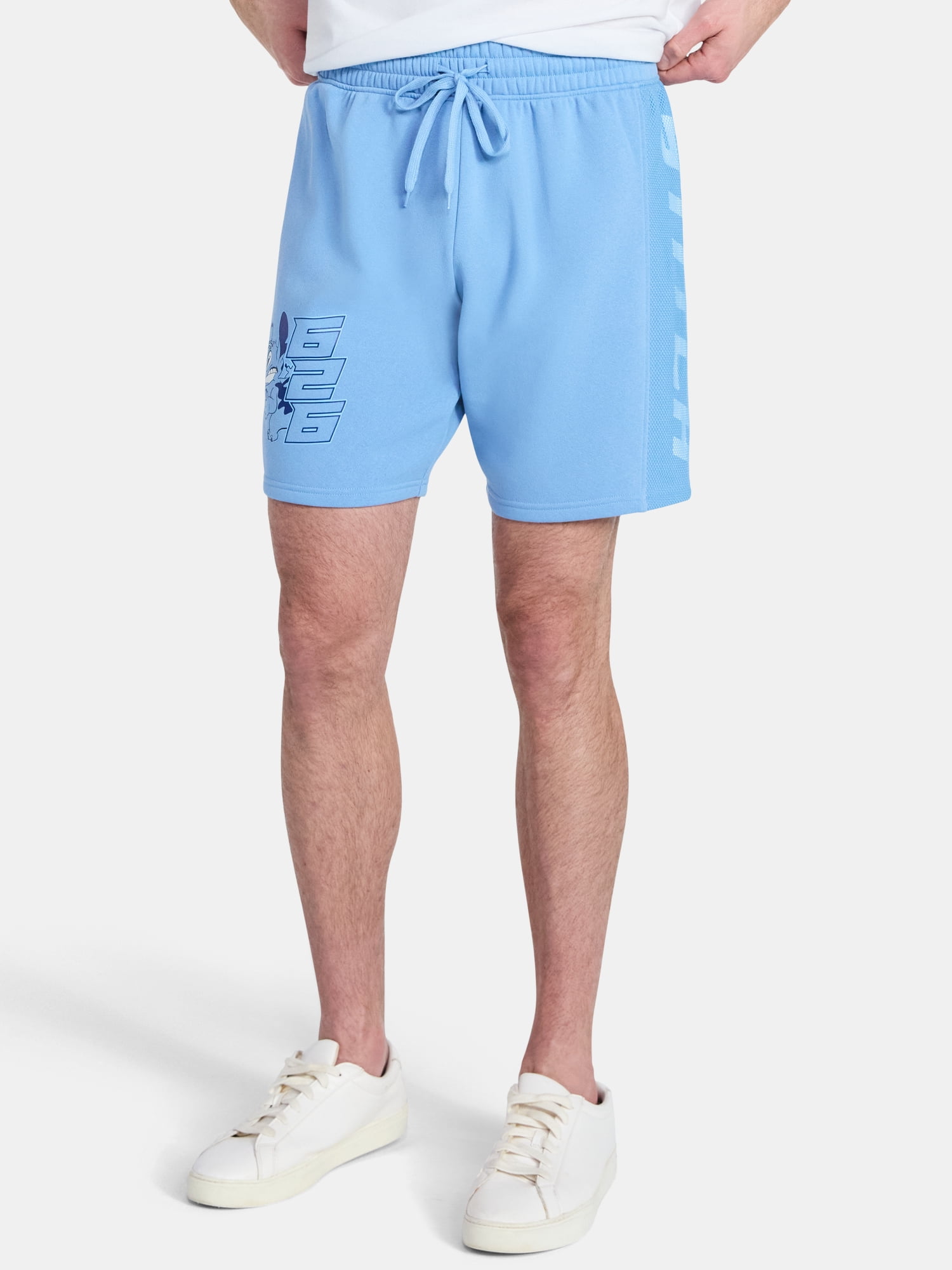 Stitch Men's & Big Men's Knit Jogger Shorts, Sizes XS-3XL
