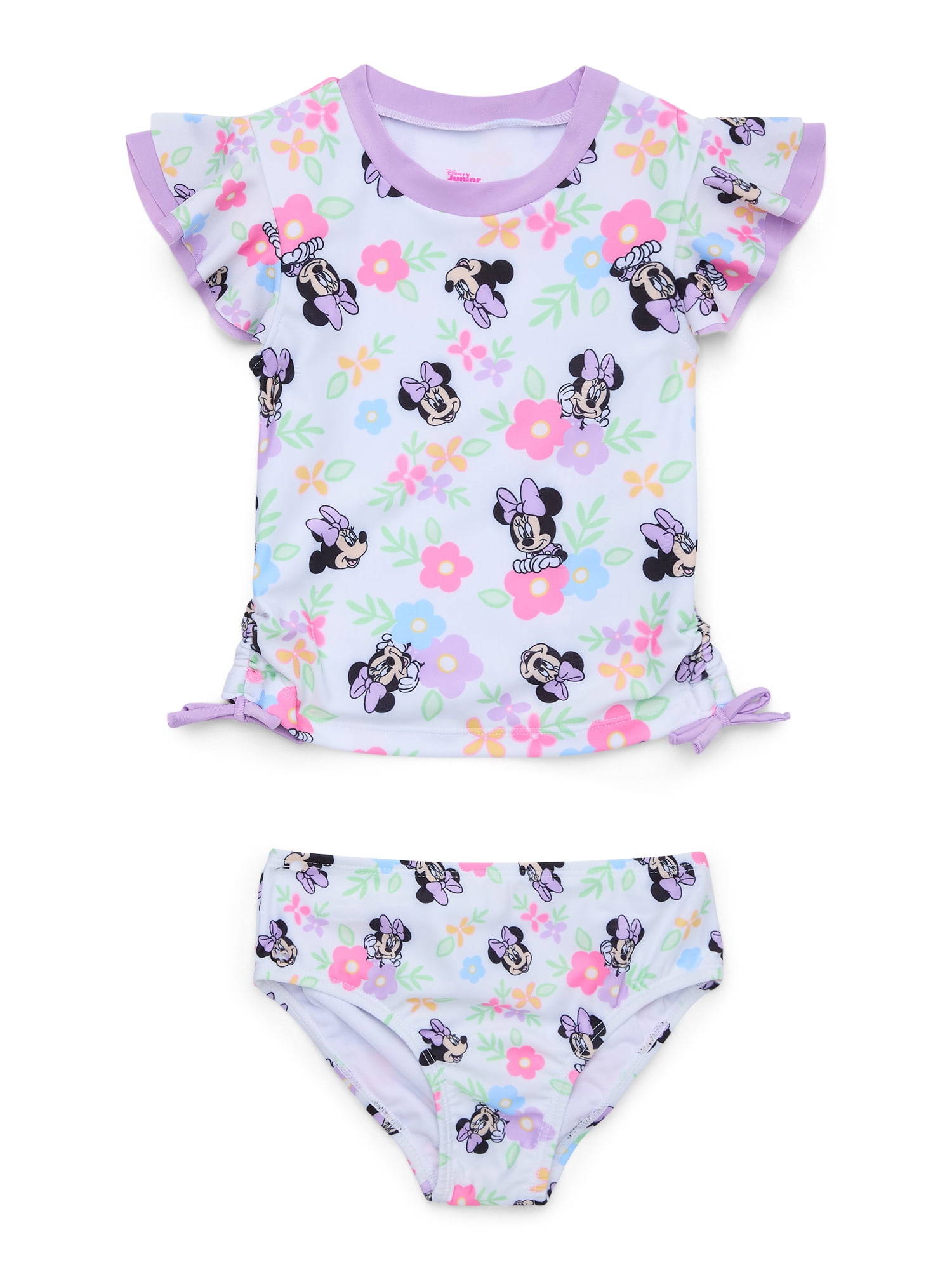 Character Toddler Girl Tankini Swimsuit, Two-Piece, Sizes 12M - 5T