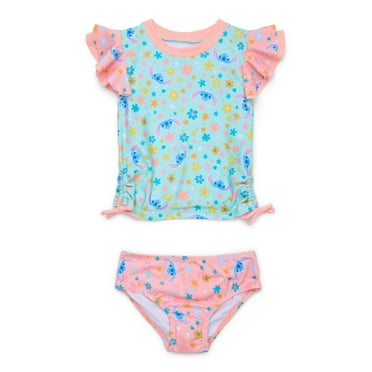 Character Toddler Girl Tankini Swimsuit, Two-Piece, Sizes 12M - 5T
