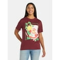 thumbnail image 1 of Strawberry Shortcake Women's Christmas Graphic Tee with Short Sleeves, Size XXS-XXL, 1 of 5