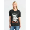 thumbnail image 1 of Betty Boop Women's Graphic Print Washed Tee with Short Sleeves, Sizes XXS-XXL, 1 of 5