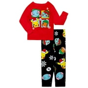 MARVEL Pokémon Boys Long Sleeve Top and Pants Sleep Set, 2-Piece, Sizes 4-10
