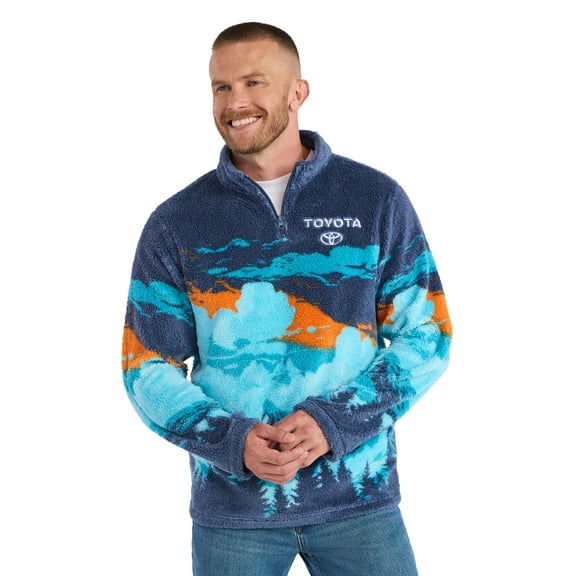 Toyota, Men's & Big Men's Fleece Scenic Jacket, Sizes S-3XL